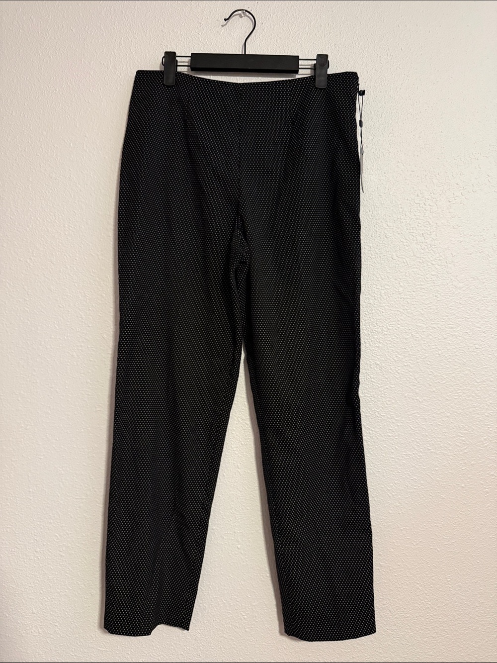 Tommy Hilfiger Polka Dot Navy Straight Leg Pants